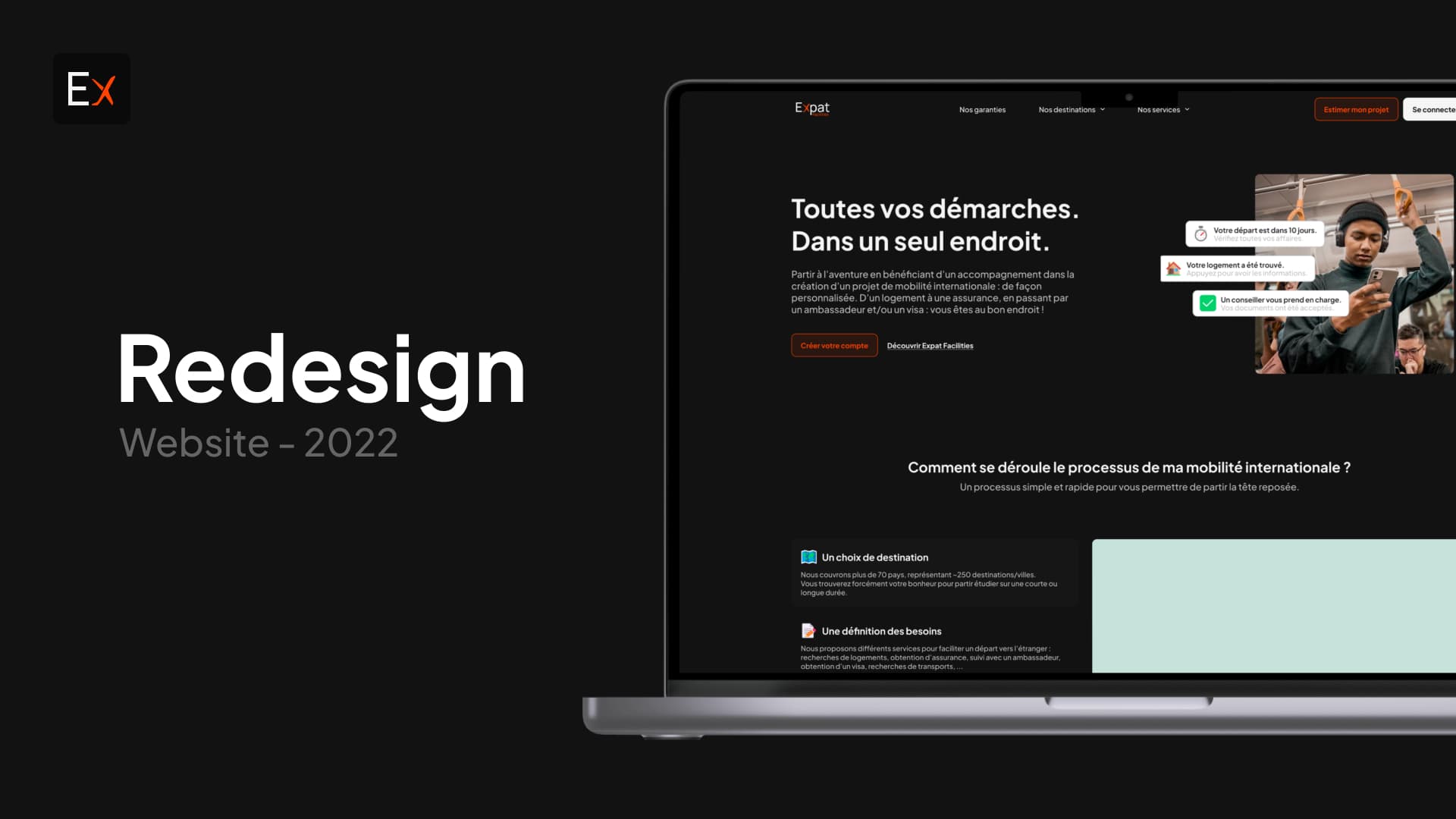 Redesign de la plateforme